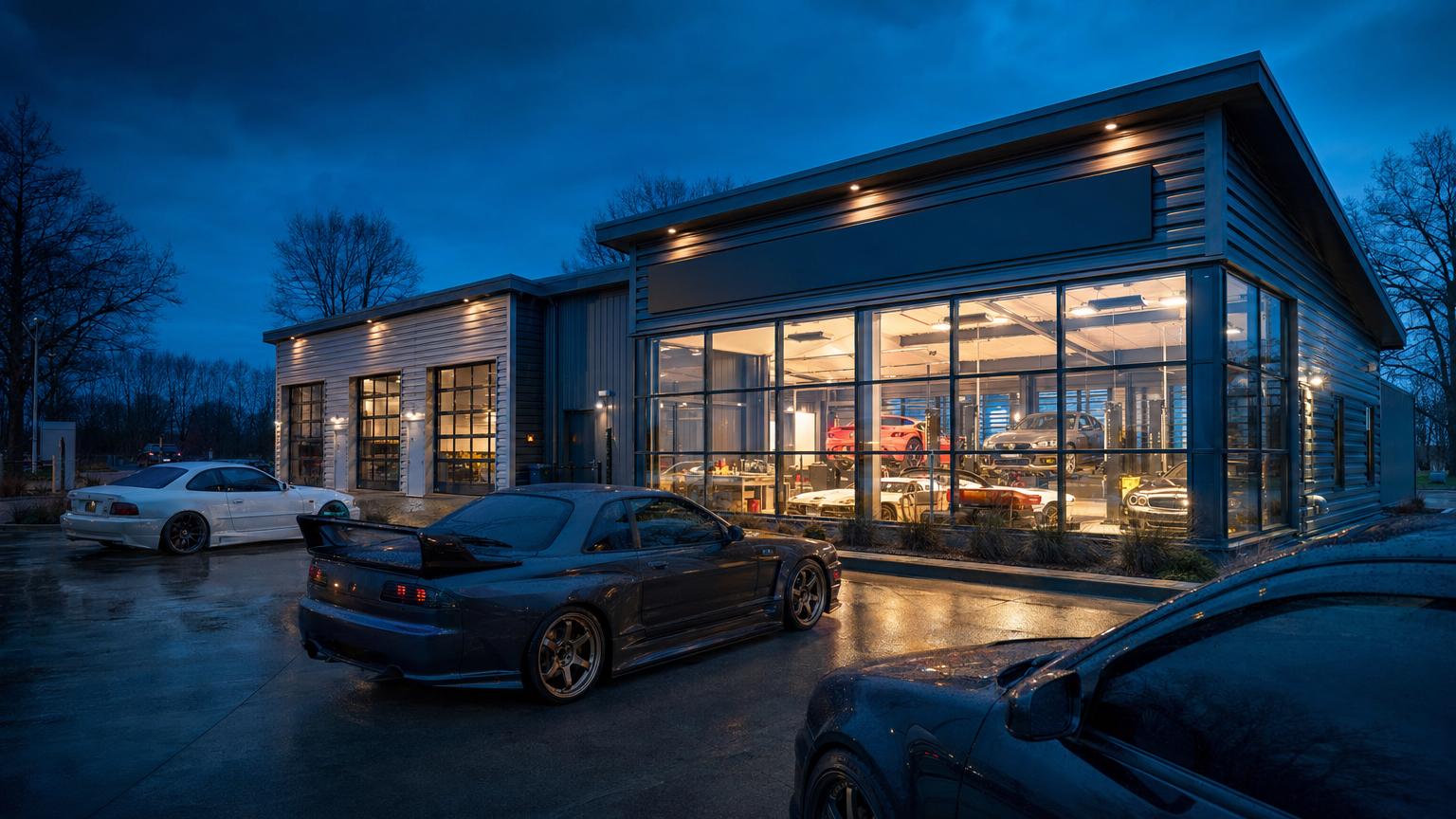 玩物社区修车改装公司门店